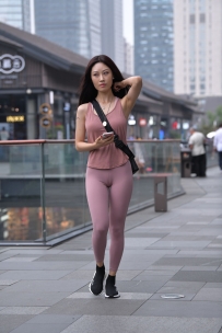 【精选街拍】Vol.3463 粉色系运动装 [217P-4.62GB]