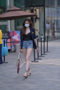 【精选街拍】Vol.3457 牛仔短裤长腿 [132P-3.55GB]